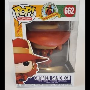 Where In The World Is Carmen Sandiego Funko Pop